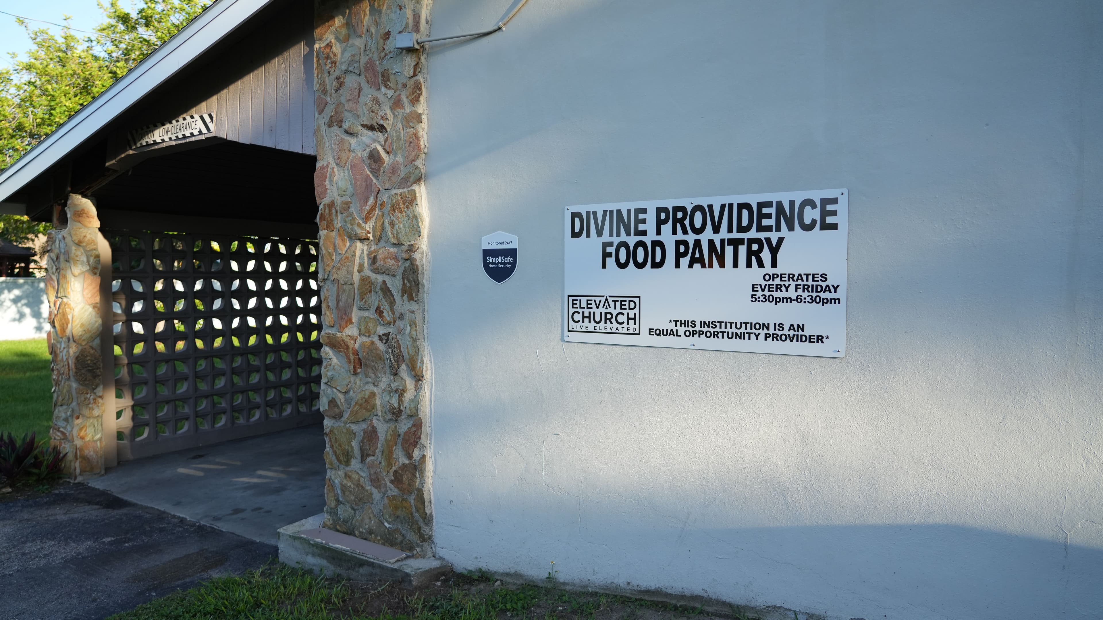 24-Hour Food Pantry at Elevated Church in Pinellas Park, Florida